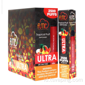 Disposable Vapes Fume Ultra 2500 Puffs Electronic Rokok